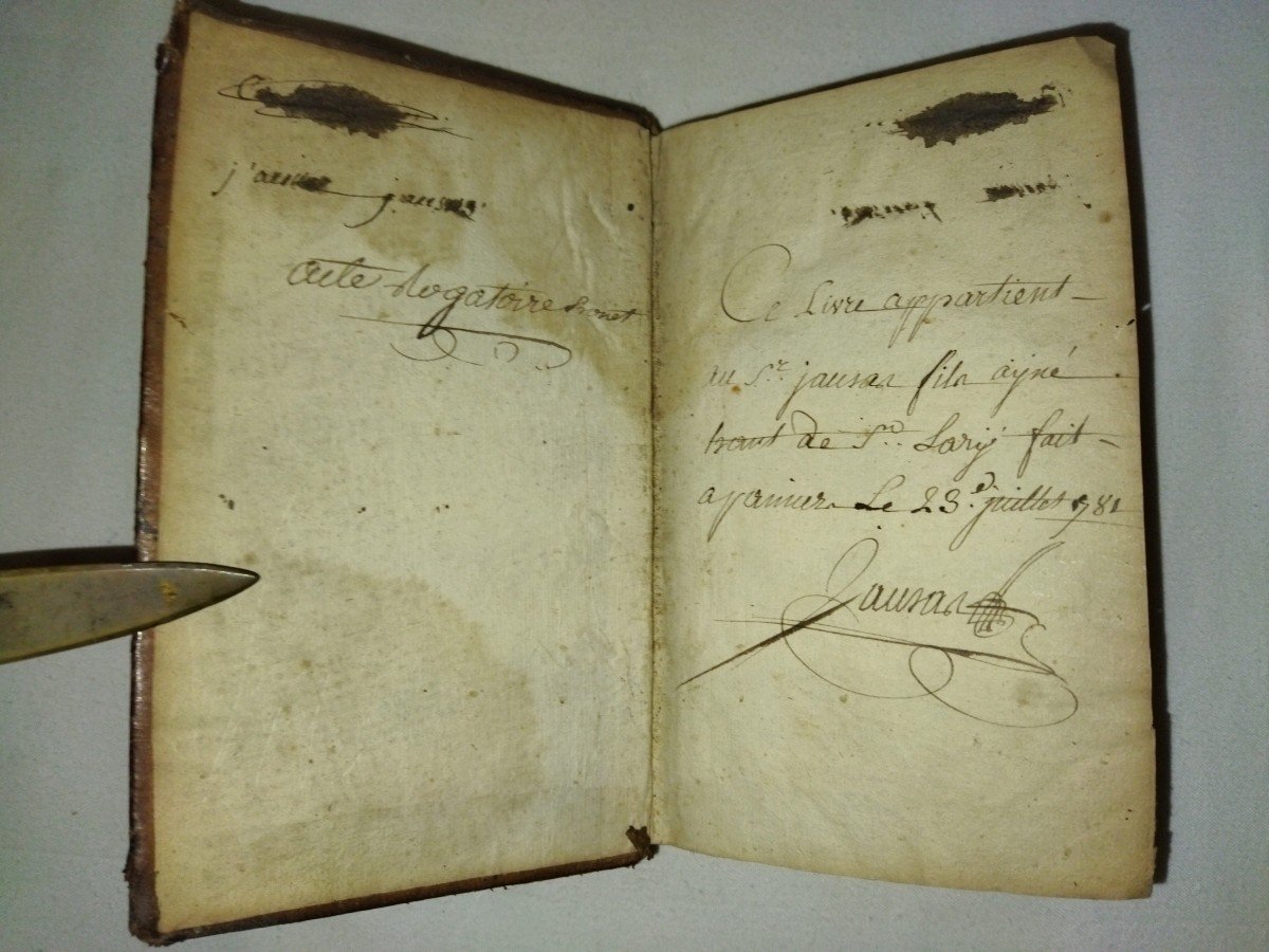 LIVRE NOTARIAL Ancien Commentaires Sur Les Tarifs Des Actes, l'Insinuation, Le Centième Denier-photo-1