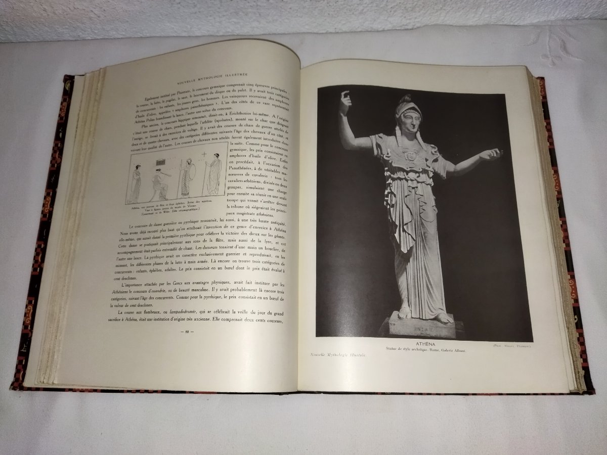  New Illustrated Mythology Jean Richepin French Academy Tomes I & Ii-photo-4