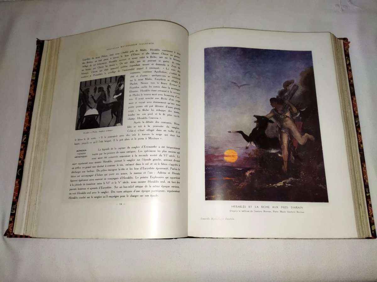  New Illustrated Mythology Jean Richepin French Academy Tomes I & Ii-photo-6