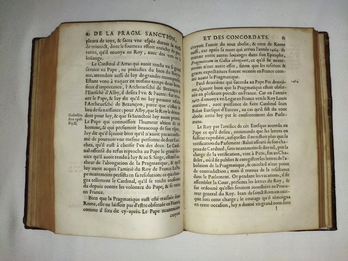 TRAITÉ Des Libertés De l'Eglise Gallicane Pierre PITHOU 1652 Collection-photo-5