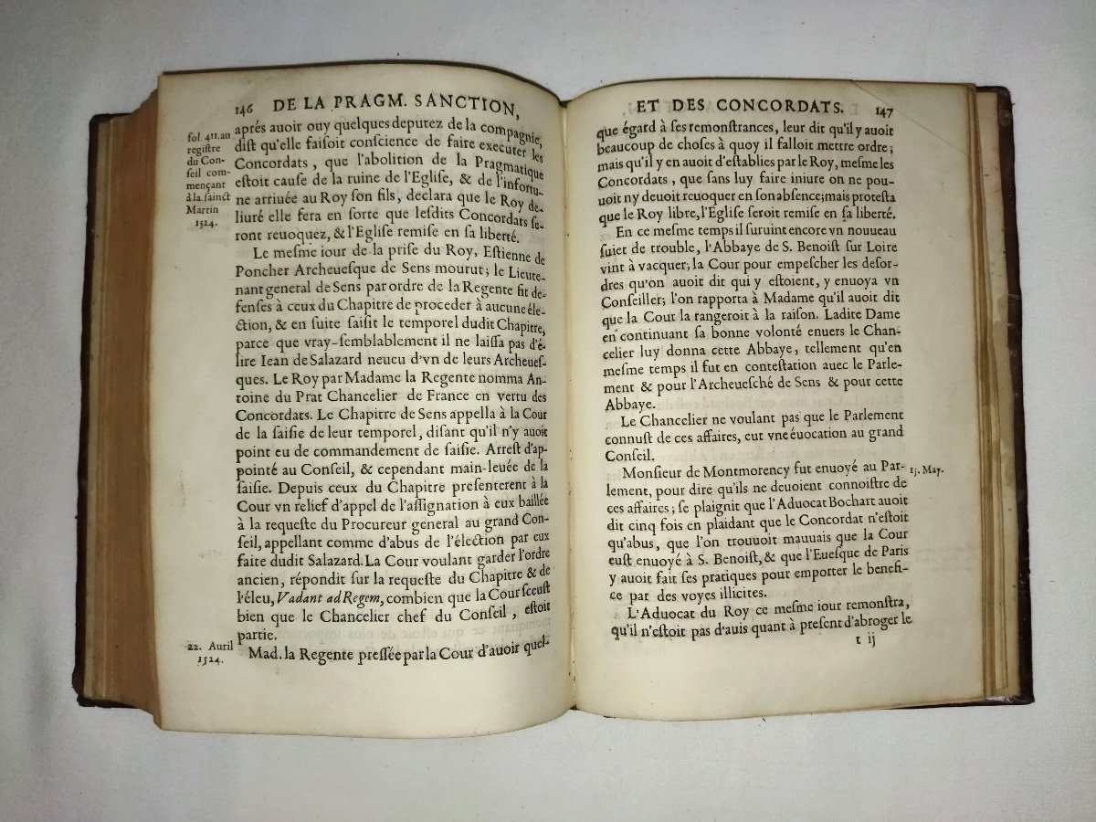 TRAITÉ Des Libertés De l'Eglise Gallicane Pierre PITHOU 1652 Collection-photo-6