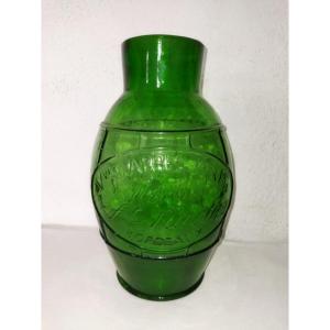 Bordeaux Old Blown Glass Jar "saint-nicolas Factory"