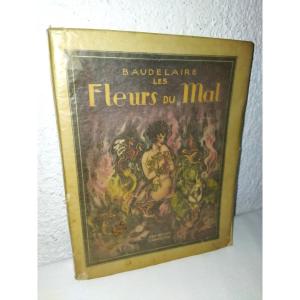 Baudelaire "the Flowers Of Evil" Curiosa Eroticism Watercolors Laboccetta