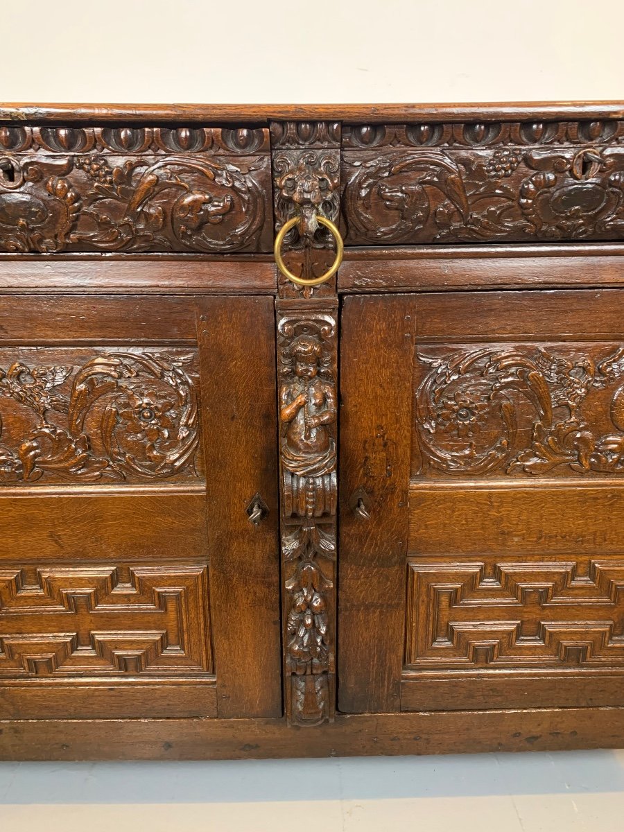 Dressoir Flandres 17ème Siècle -photo-4