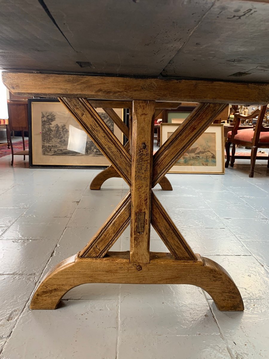 Walnut Table France 17th Century -photo-3