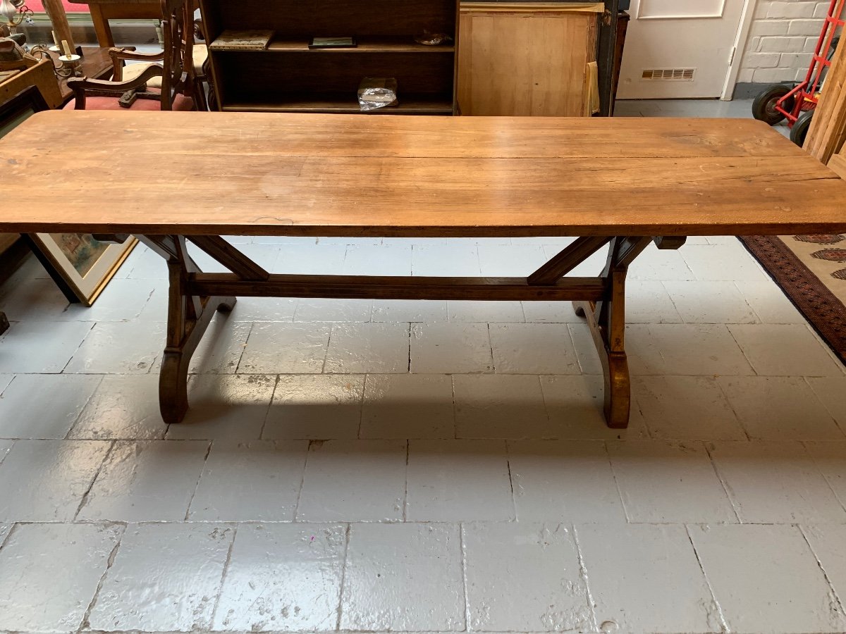 Walnut Table France 17th Century -photo-5