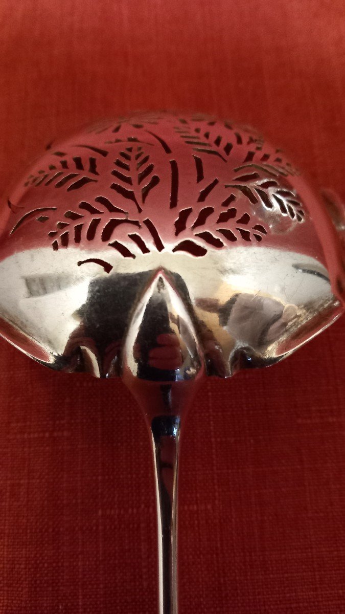 Christofle Silver Metal Fruit Ladle-photo-4