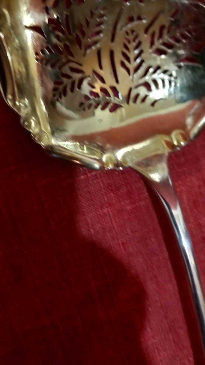 Christofle Silver Metal Fruit Ladle-photo-5