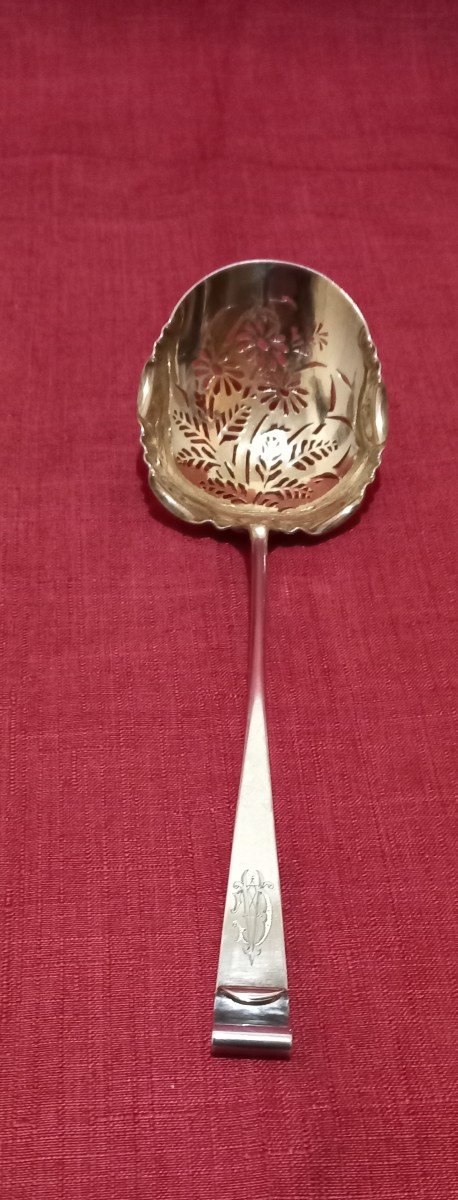 Christofle Silver Metal Fruit Ladle