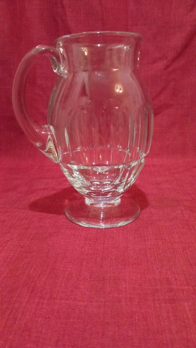 Carafe En Cristal Daum Nancy France-photo-4