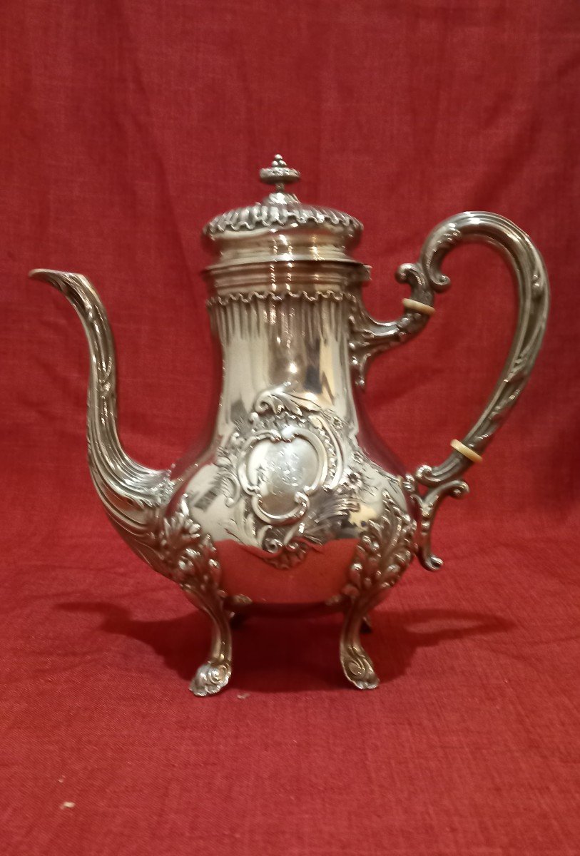 Jug Goldsmith Guerchet-roussel Solid Silver-photo-2