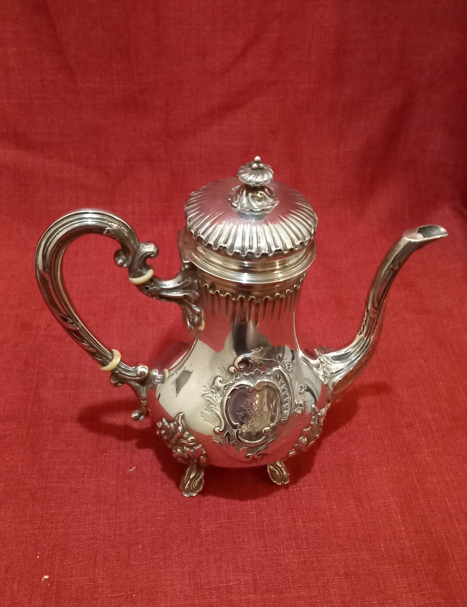 Jug Goldsmith Guerchet-roussel Solid Silver-photo-7