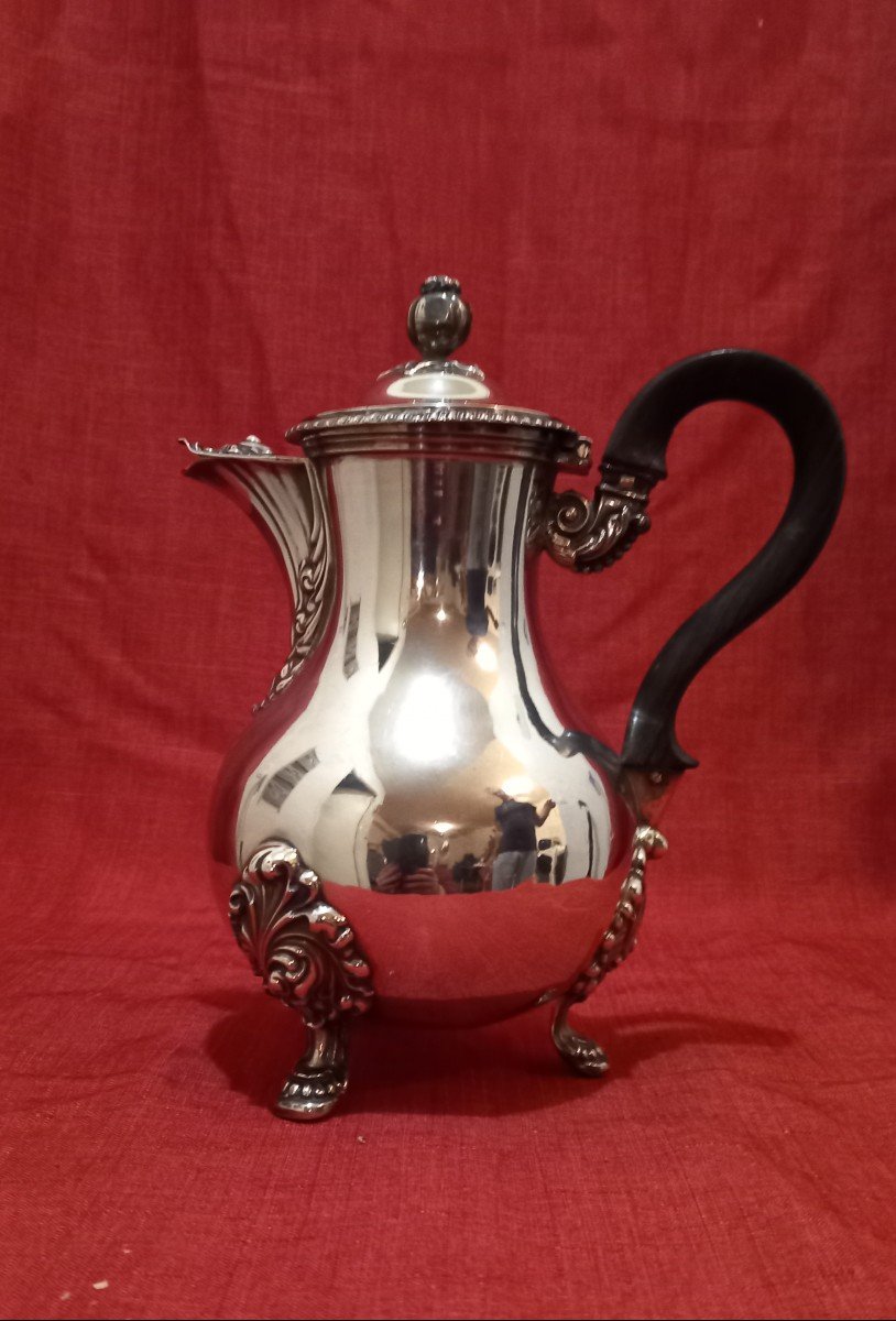 Rocaille Style Solid Silver Jug