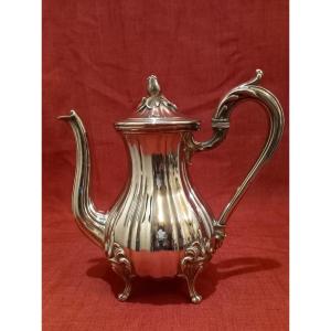 Christofle Silver Metal Coffee Maker