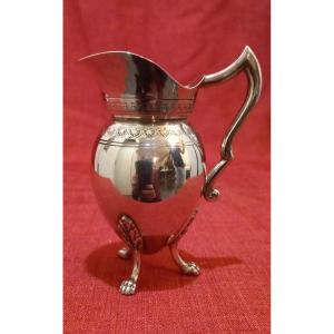 Empire Style Solid Silver Jug