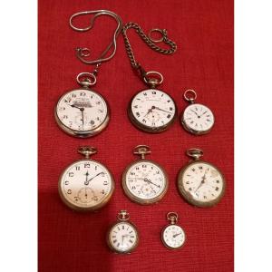 Watch Set (5 Silver / 3 Metal)