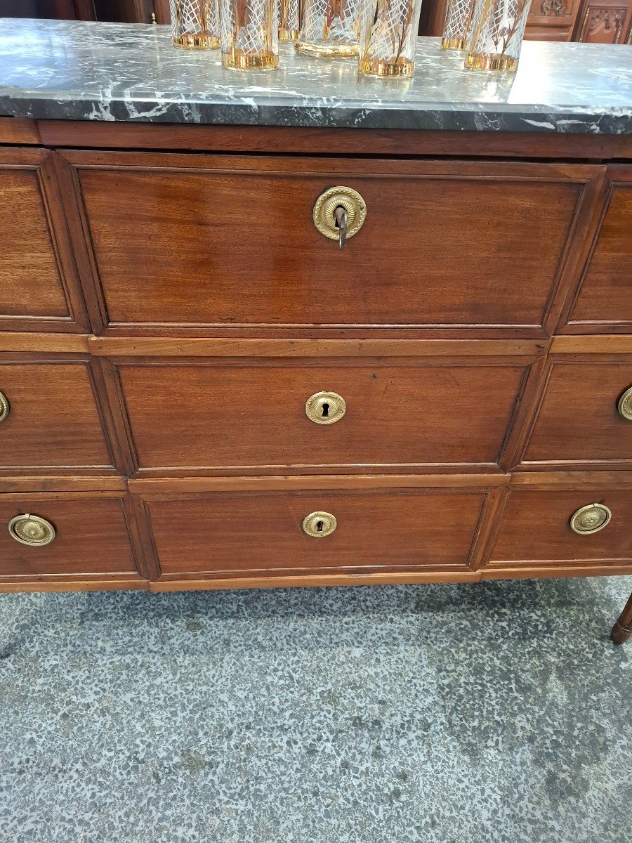 Louis XVI Period Chest Of Drawers -photo-3