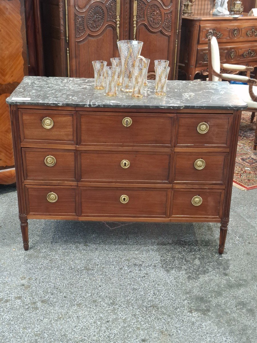 Louis XVI Period Chest Of Drawers 