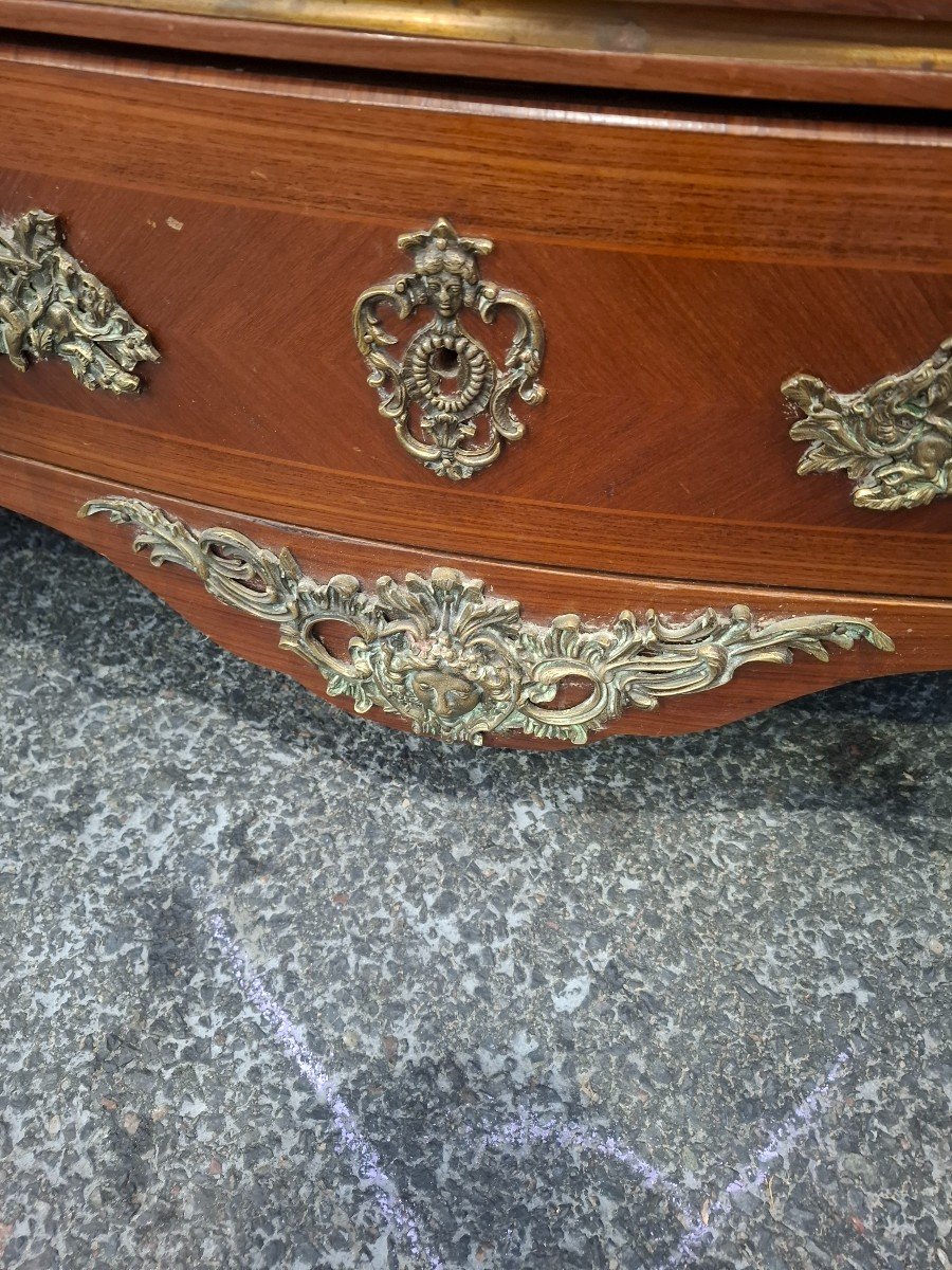 Louis XIV Style Chest Of Drawers-photo-2