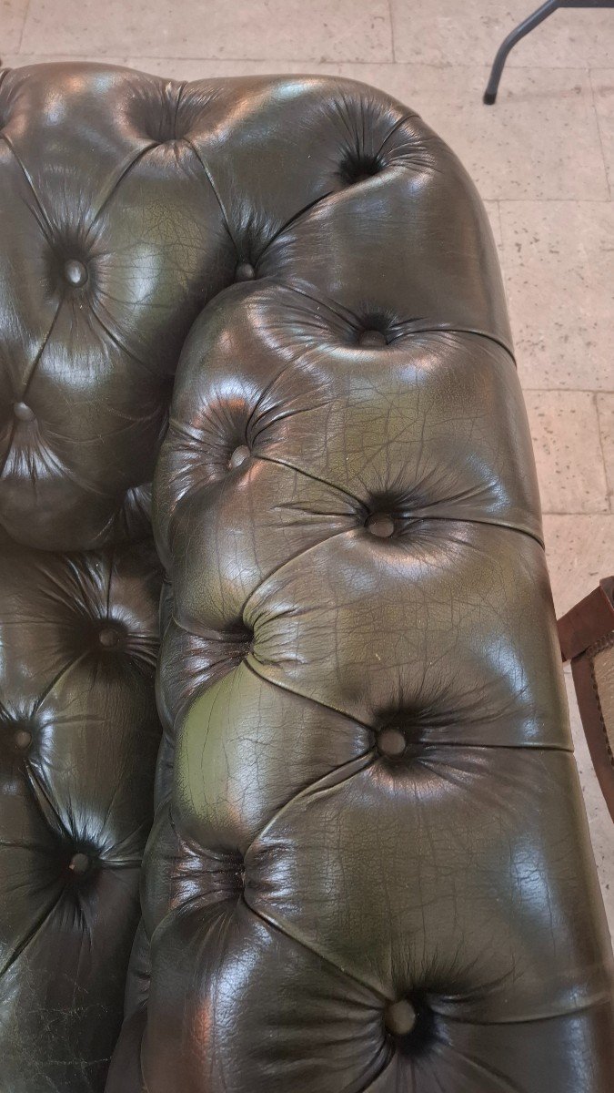 Leather Chesterfield Sofa-photo-1