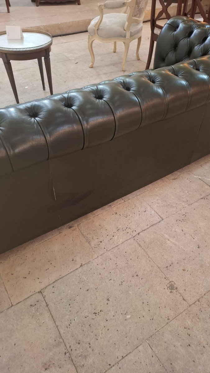 Leather Chesterfield Sofa-photo-5