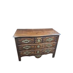 Commode époque XVIII En Noyer