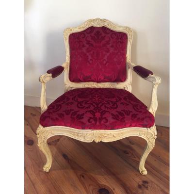 Fauteuil Louis XV 