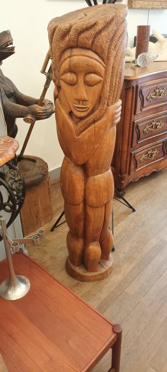 Totem Par Raoul Furno Sculpteur Argentin 