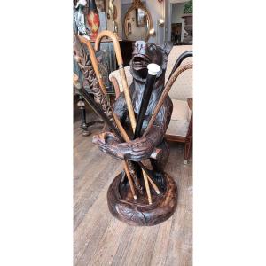 Black Forest Bear Umbrella Stand