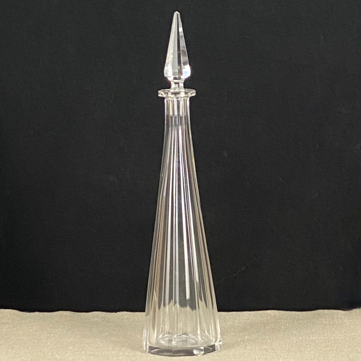 Baccarat Large Malmaison Carafe, 42cm, In Faceted Crystal