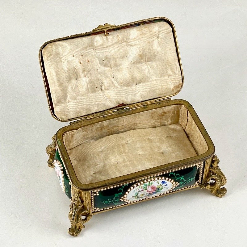 Tahan Porcelain Jewelry Box, Paris, Late 19th Century-photo-4