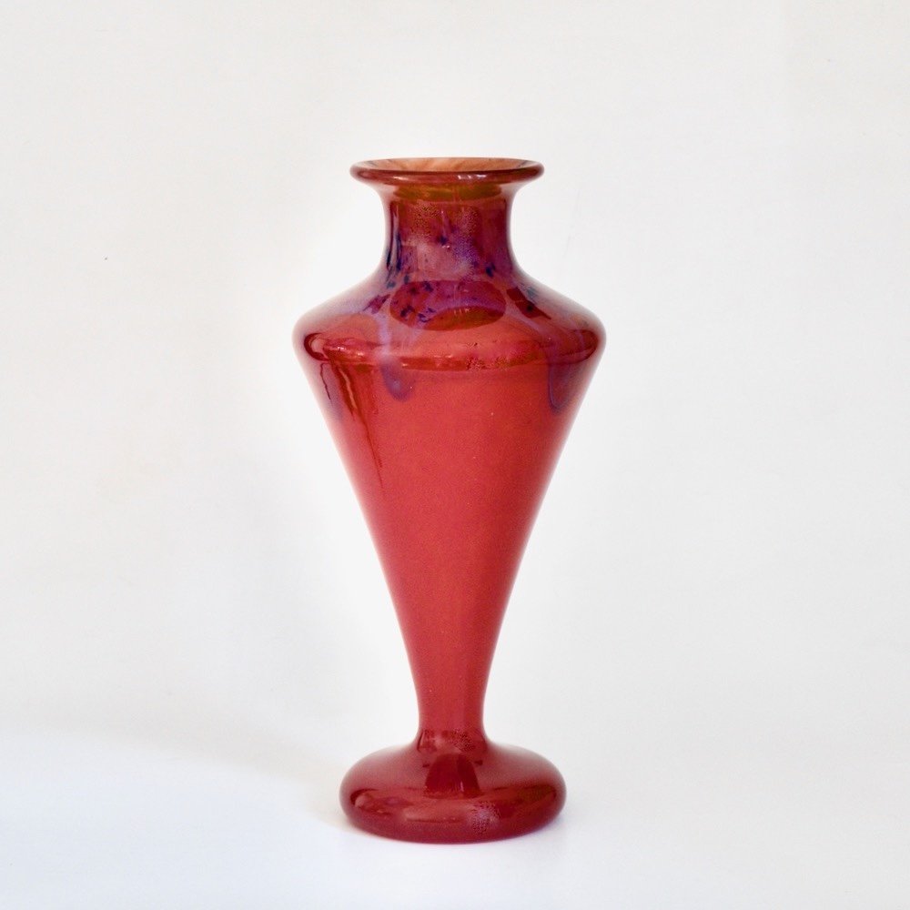 Vase Schneider - Décor Jade Vers 1925,  Hauteur 35cm -photo-2