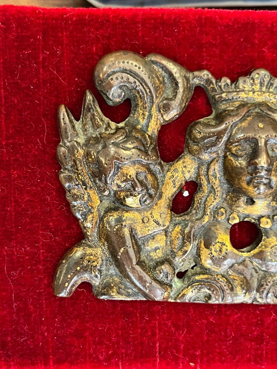 Bronze D’ornement, XVI éme Siècle. France Ou Italie.-photo-2