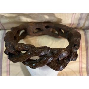 Crown Of Thorns Of Christ, 18th Century, In Wood.