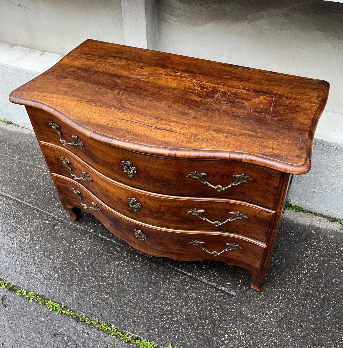 Louis XV Chest Of Drawers, 18th Century -photo-4