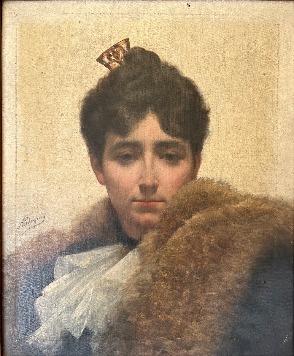 Portrait Of A Woman 19th Century -photo-2