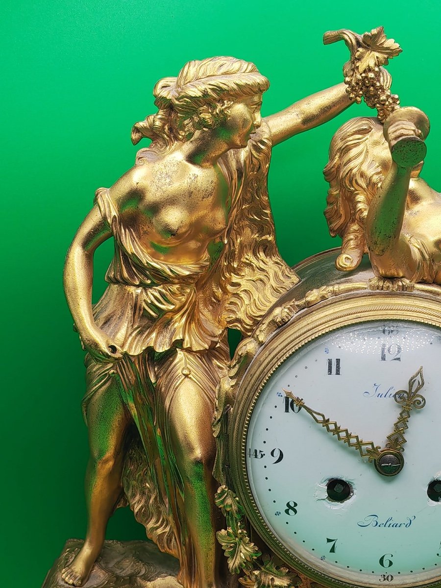 Louis XVI Style Clock 19th Century -photo-4
