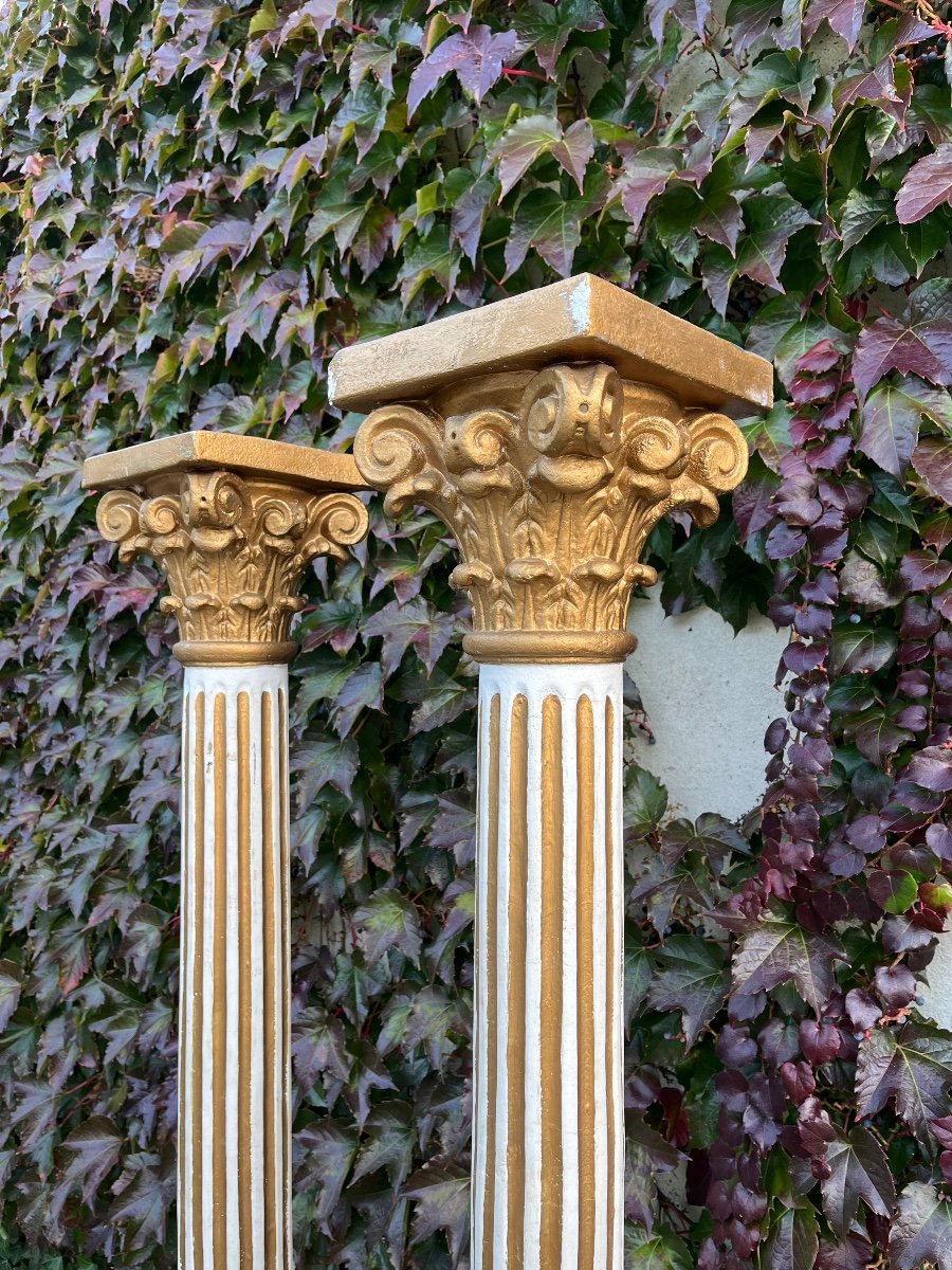 Pair Of Decorative Columns -photo-3