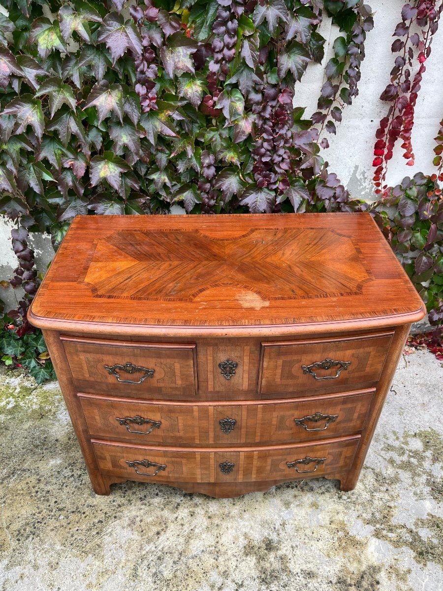 20th Century Regency Style Chest Of Drawers -photo-2