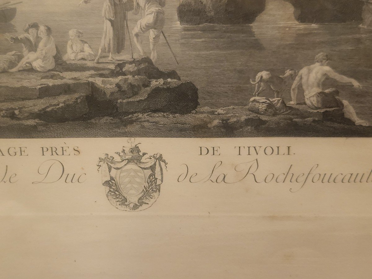 A Pair Of Lithographs Engraved By Allamet Graveuf Du Roi-photo-1