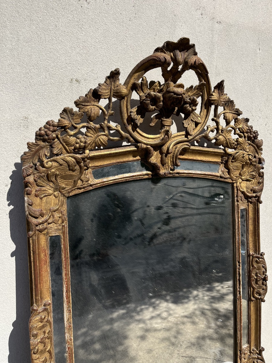 18th Century Mirror With Bead-photo-2