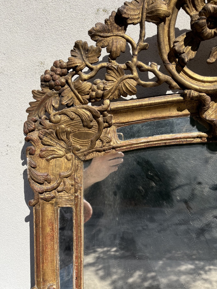 18th Century Mirror With Bead-photo-2