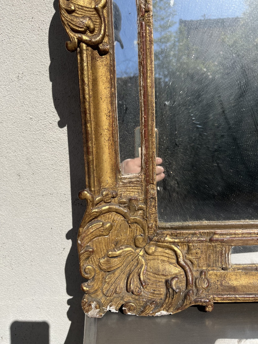 18th Century Mirror With Bead-photo-3