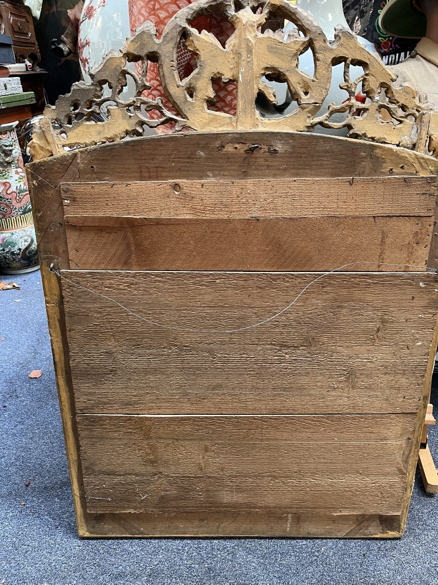 18th Century Mirror With Bead-photo-5