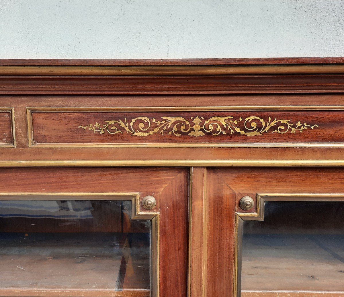 Louis XVI Style Bookcase From The 19th Century-photo-4