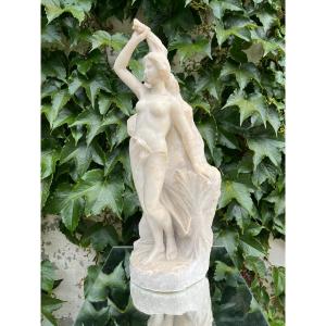 Sculpture Femme Drapée époque XIXéme