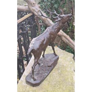 Bronze Deer 19th Valton