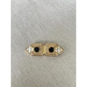 Christian Dior Art Deco Style Brooch 