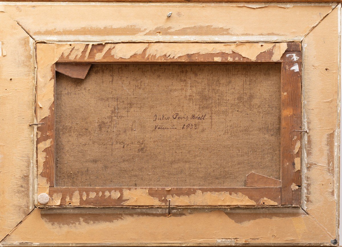 Espagne - Vue De Valencia – Signé J. Peris Brell, Daté 1933-photo-4