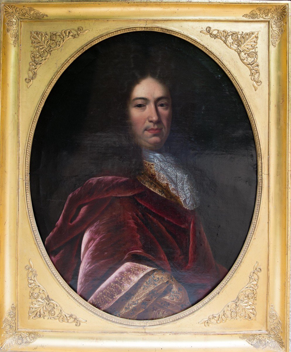 Portrait d'Un Aristocrate d'époque Louis XIV